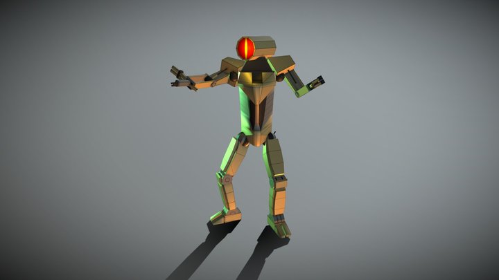 CombatRobot 3D Model