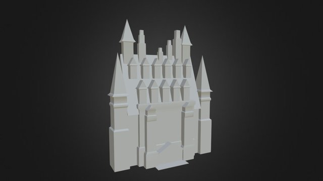 Bossbot HQ Castle 3D Model