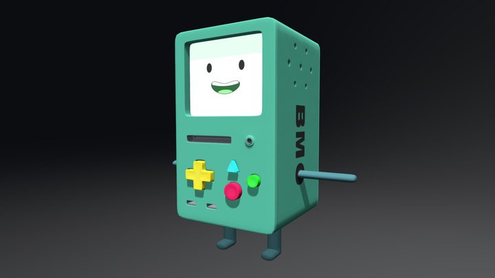 BMO Adventure Time 3D Model