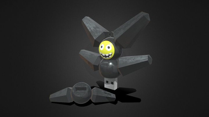 "Big Hero 6" nanobot themed USB Drive – Free 3D Model STL