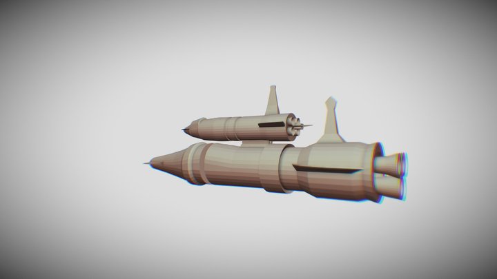 spaceship 3D Model