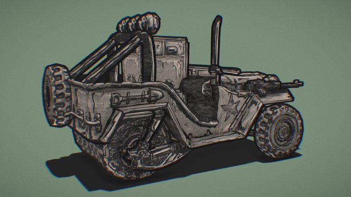 Jeep Roller Rejigged – Free 3D Model STL