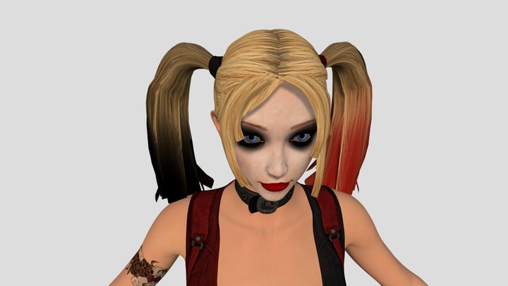 Harley Quinn Arkham City – Modello 3D gratuito STL