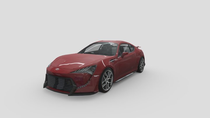 Toyota FT-86 II Concept 3D Model