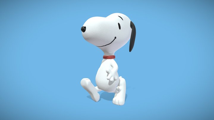 Snoopy 3D Model