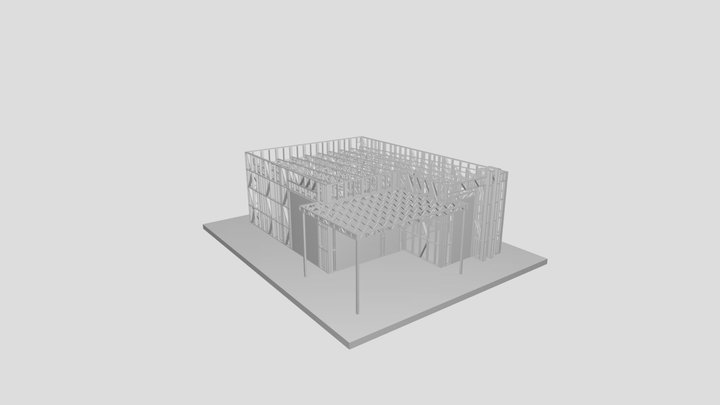 075 Дом Ейск 3D Model