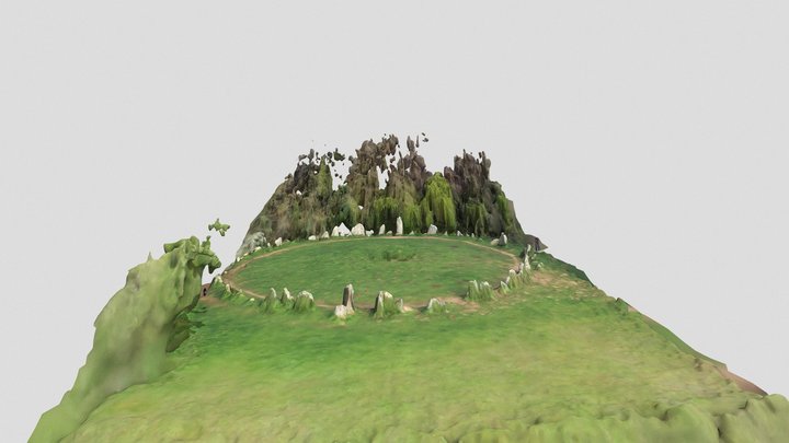 Rollright Stone Circle 3D Model