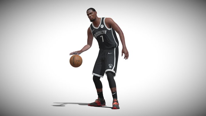 3D Kevin Durant NBA 3D Model