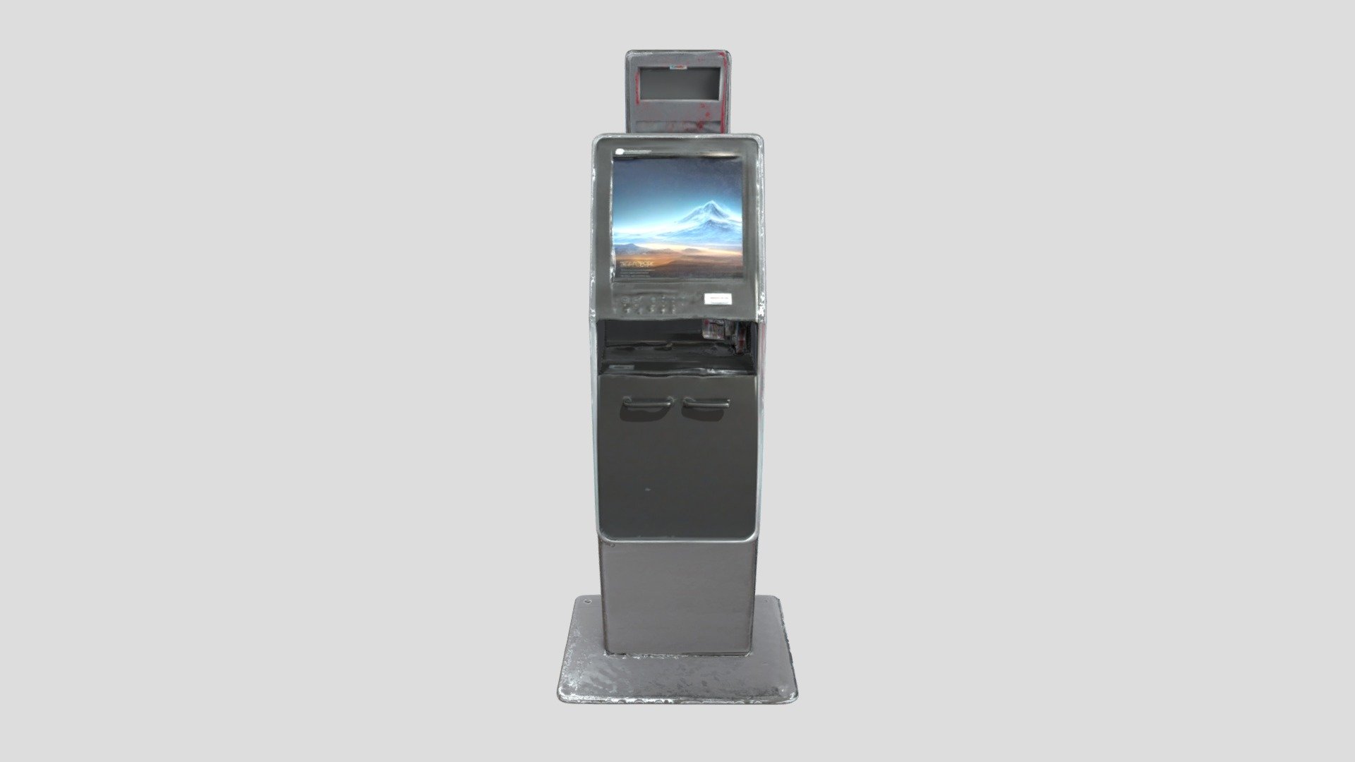 Self-Service Kiosk - Download Free 3D model by efklnbefhibef [df973d9
