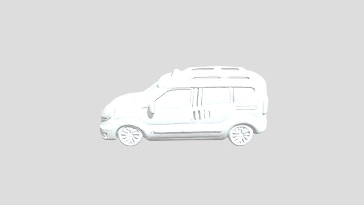 Fiat Doblò Maxi Taxi – Modelo 3D gratuito STL