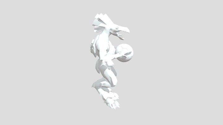 Jackal Bomb carrier grifball 3D Model