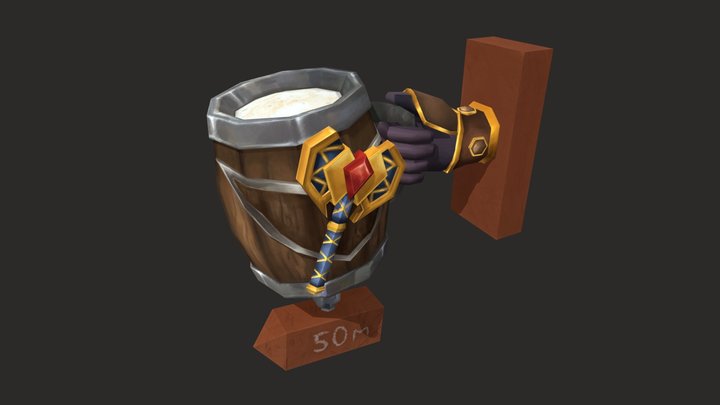 HearthSign WoW 3D Model