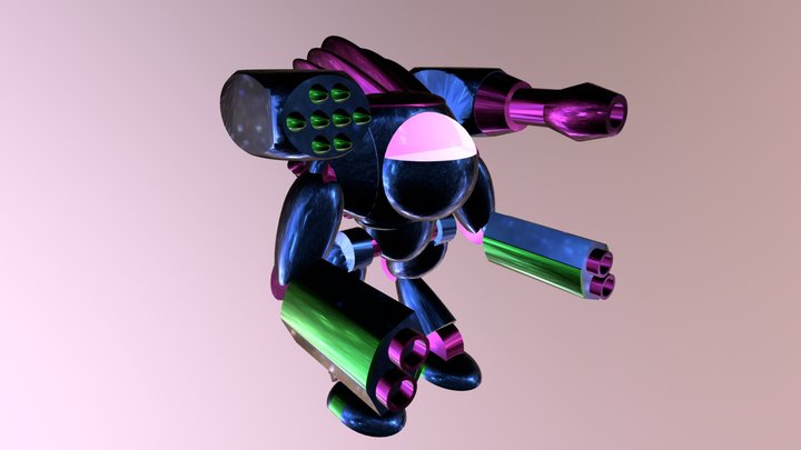 DK Tinkermech 10000 3D Model
