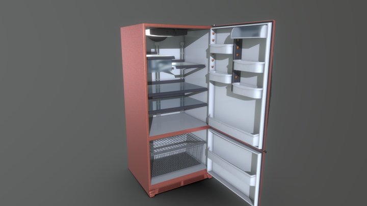 Fridge 3D Model