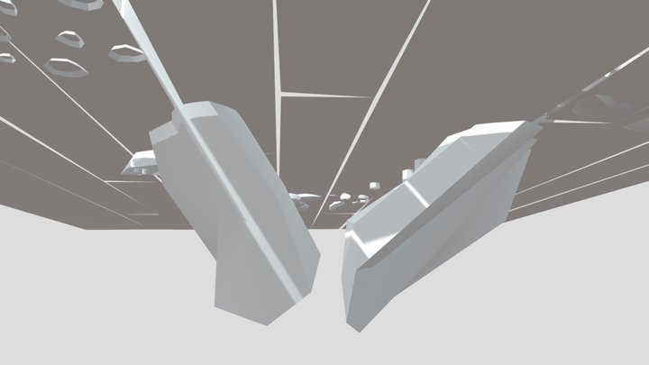 Restaurante Del Sr Ping (parte de afuera) 3D Model