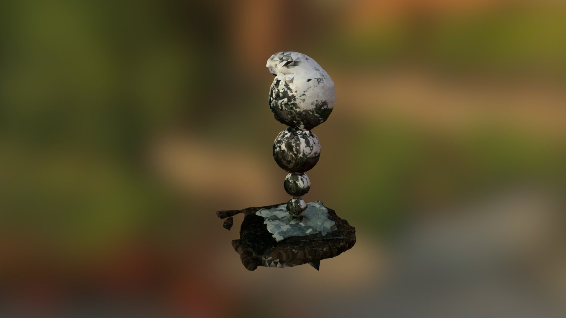 Walton sculpture with spherical refinement