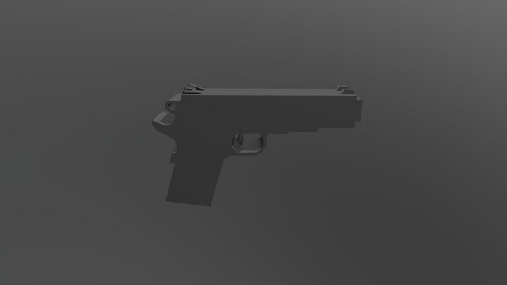 Pistol 3D Model