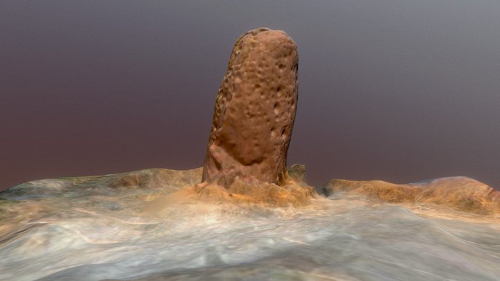 La pierre guérisseuse d'Ayre-Peyronne. 3D Model