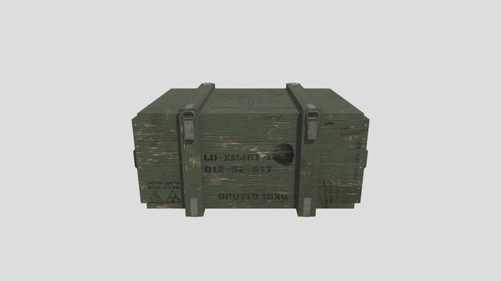 Military Box 3D Model