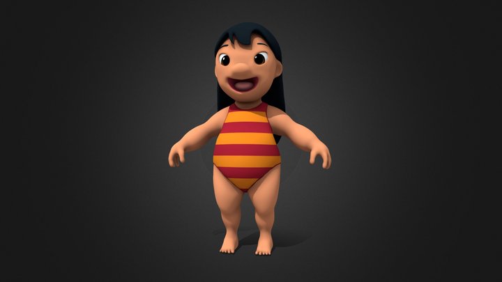 Lilo 3D Model
