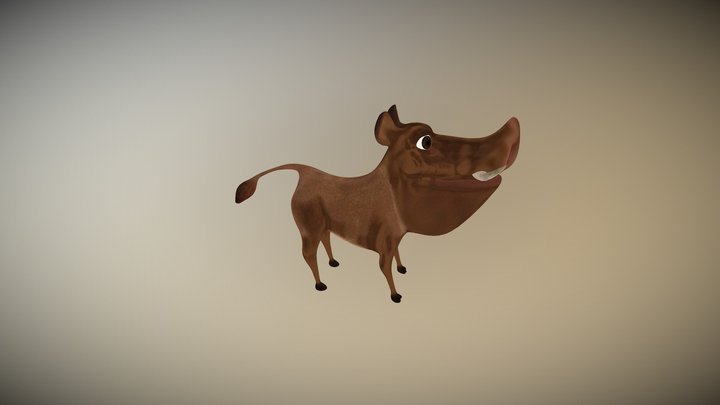 Pumba 3D Model