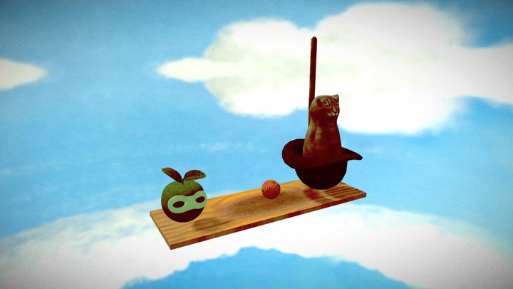 Cat 3D Model