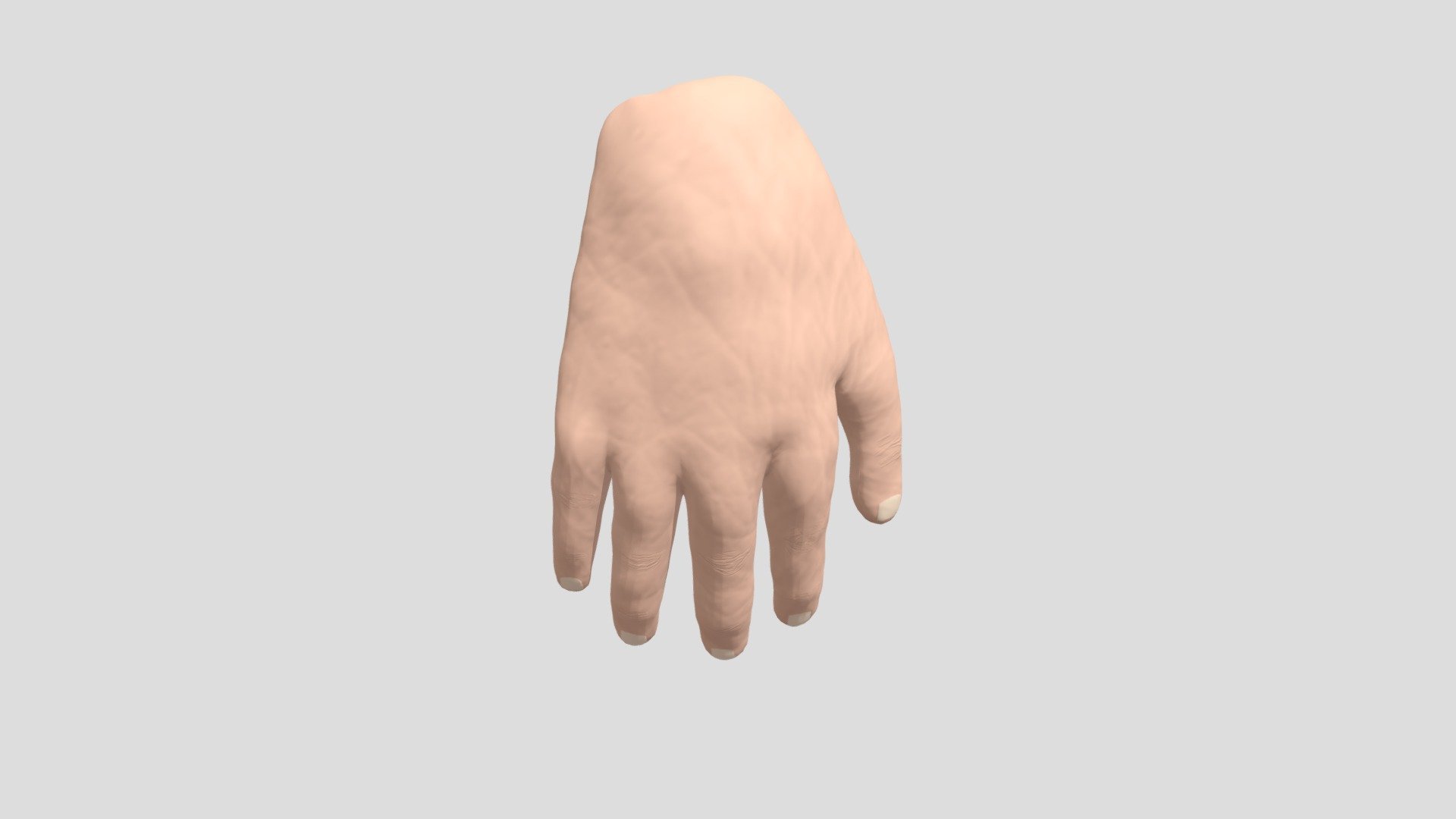 3D ZBrush Hand