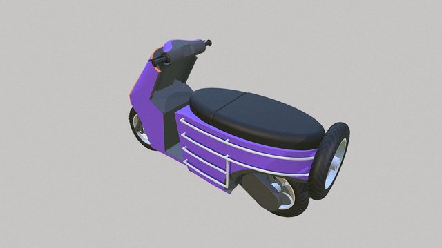 Scooter 3D Model