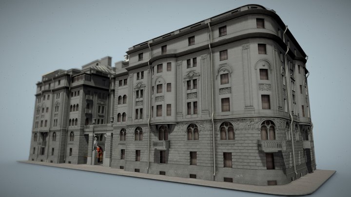 Vege Building 3D Model