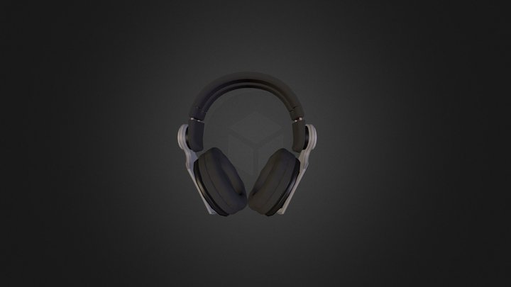 Sony PS3 Headphones 3D Model