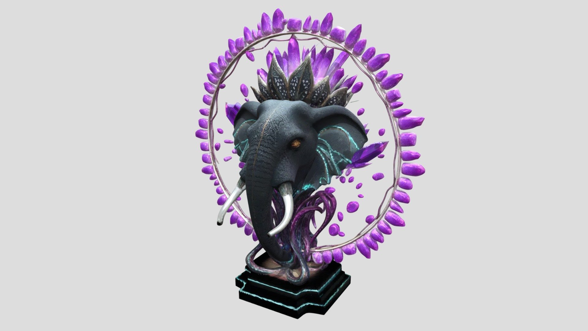 Futuristic Relic-05 - 3D model by Splygon [dfa0218] - Sketchfab