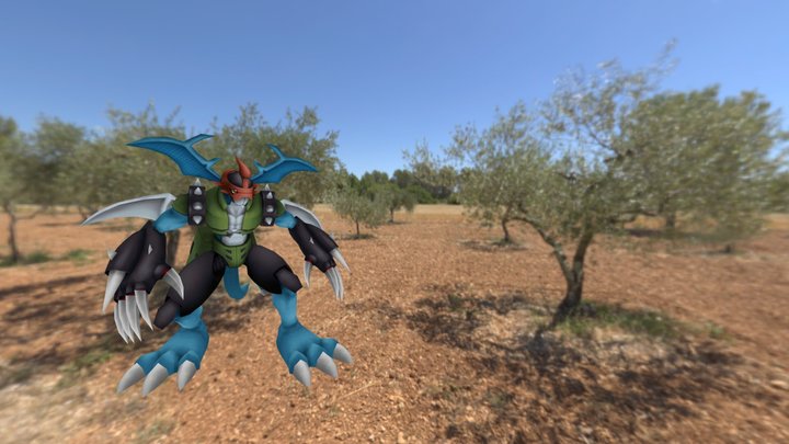 Paildramon 3D Model
