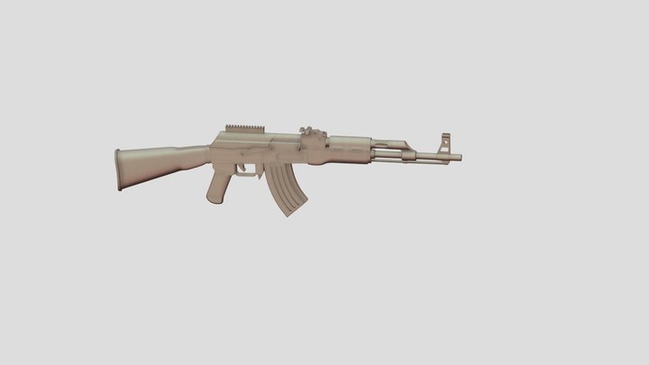 AK-47 3D Model