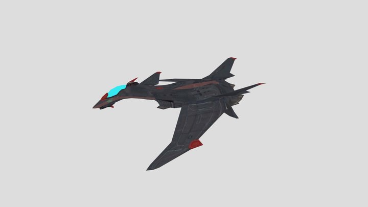 Andromeda new fighter 3D Model