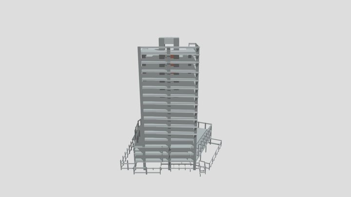 Edifício Arpoador 3D Model