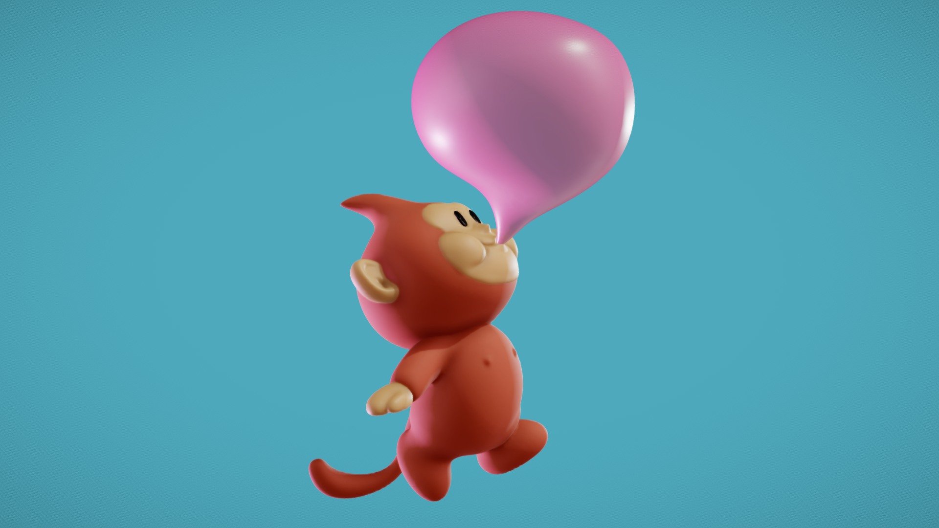 Bubble Monkey SJ02 Download Free 3D model by Lillya [dfa587f