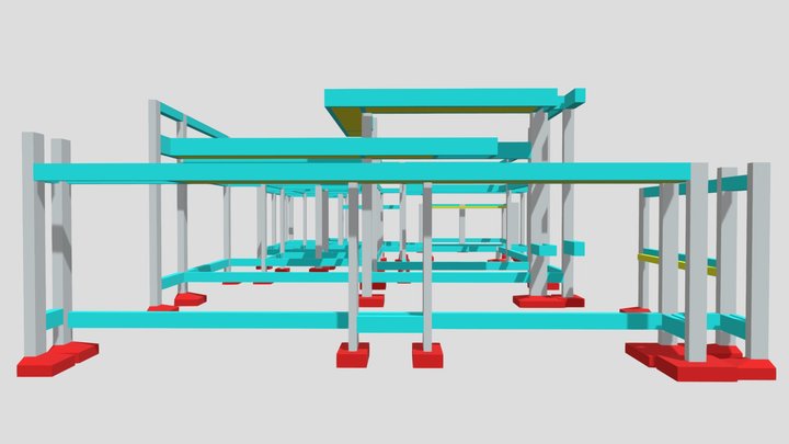 PROJETO ESTRUTURAL - ERYKA 3D Model