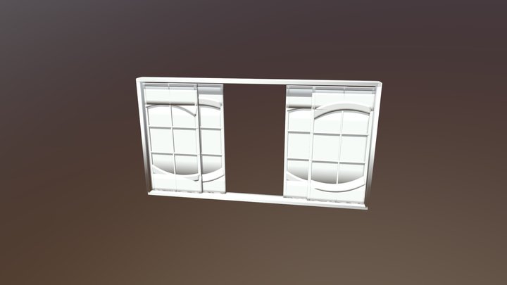 Janela Sala 3D Model