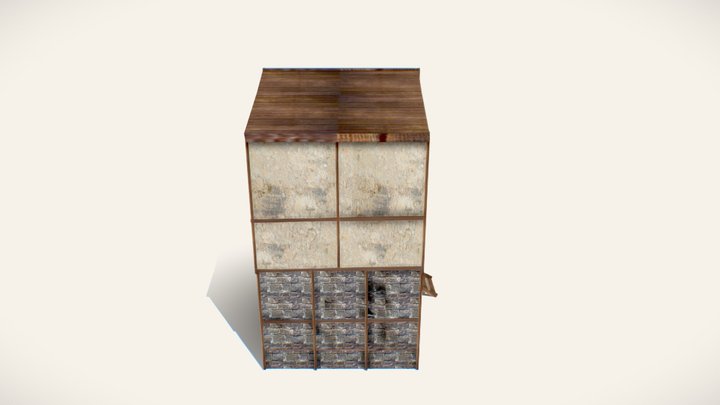 Fantasy House 3D Model