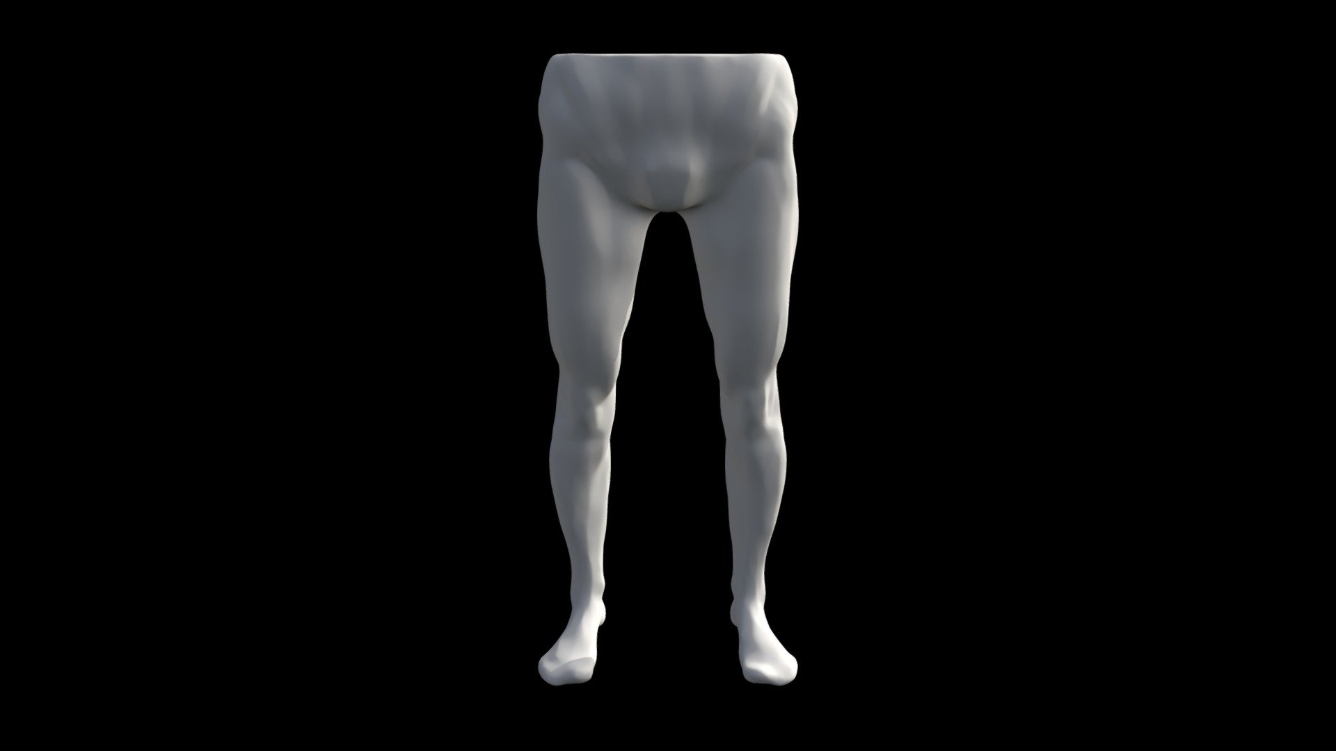 Lower body study - 3D model by mightee.cactus [dfa7f0e] - Sketchfab