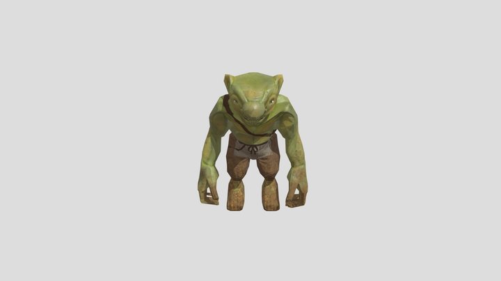 Bigtroll_idleanimation 3D Model