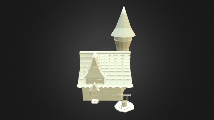 House Mod Obj 3D Model