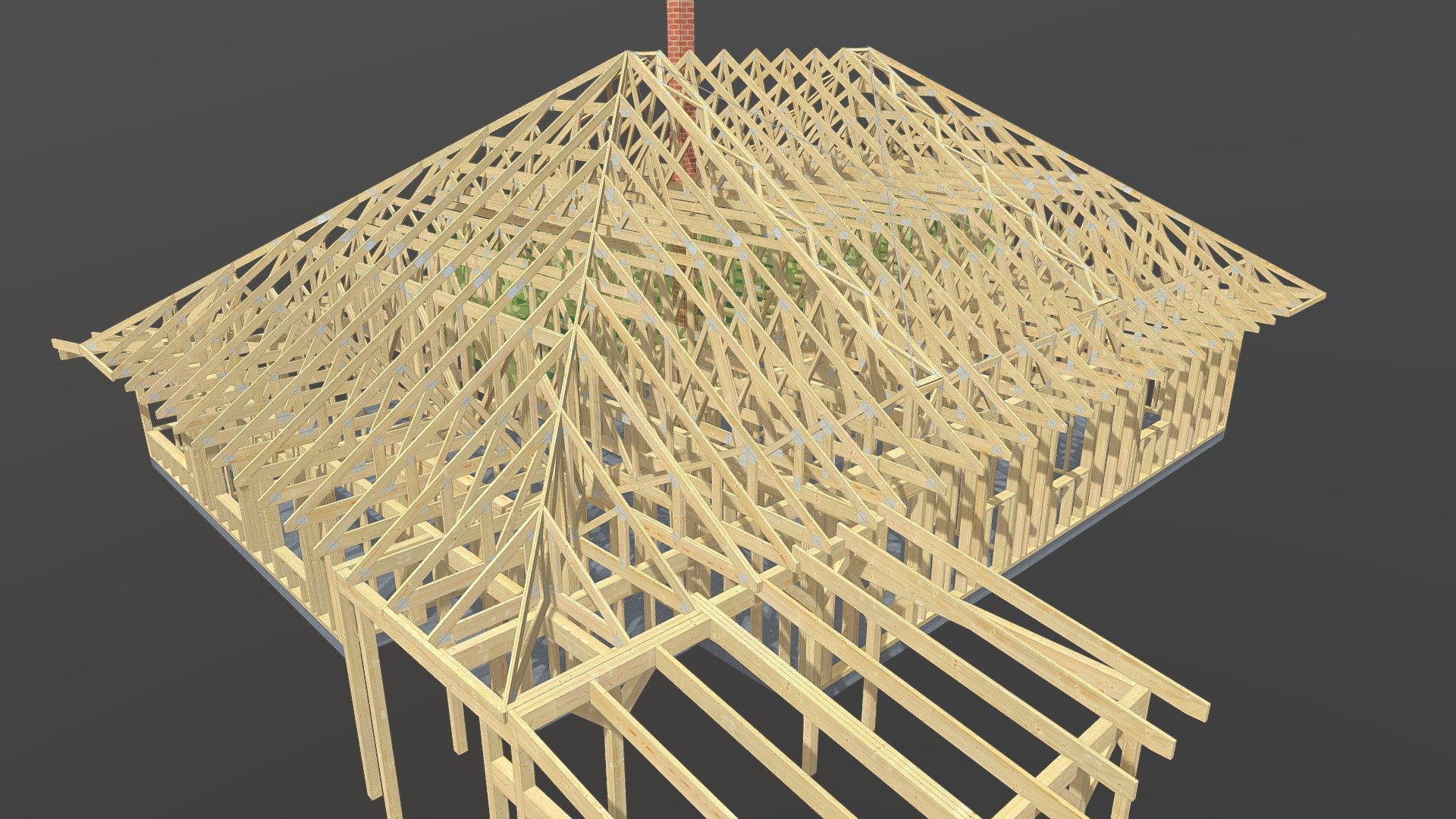 KONSTRUKCJA - JASIENICA 04.08.2023 - 3D model by KD - INVEST inwestycje ...