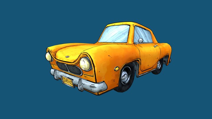 Project Sea Drive: The car 3D Model
