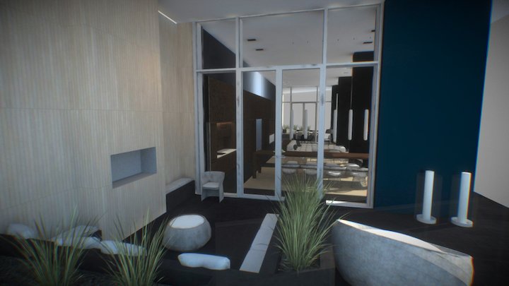 Manhattan_Lounge2.2 3D Model