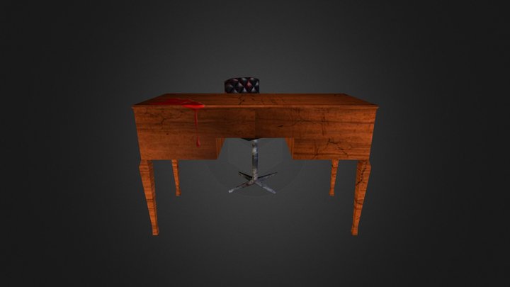 Escritorio Silla Ok2 3D Model