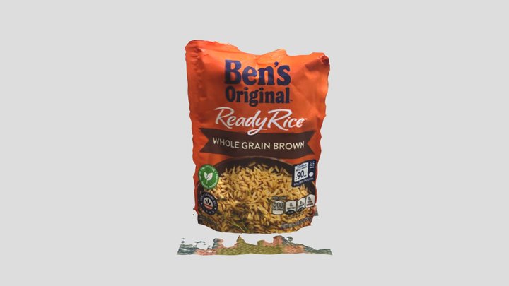 Uncle Bens Ready Rice 3D Model