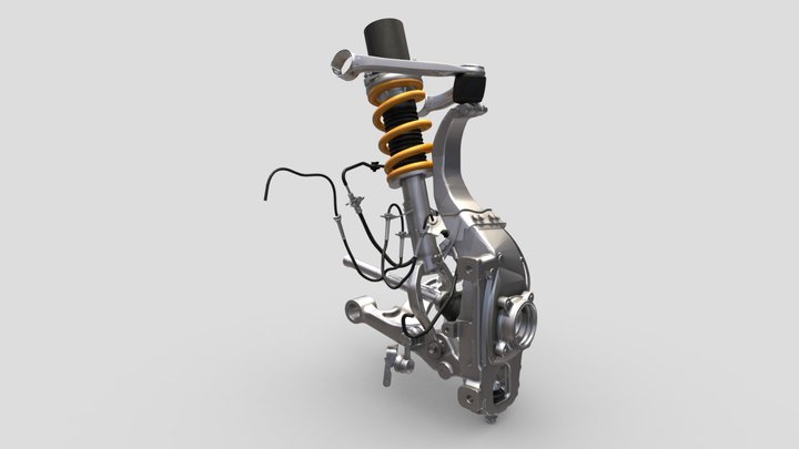 Eleanor Mustang: Suspension (Front) - 2023 3D Model