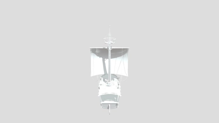 Sea Of Thieves Sloop 3D Model