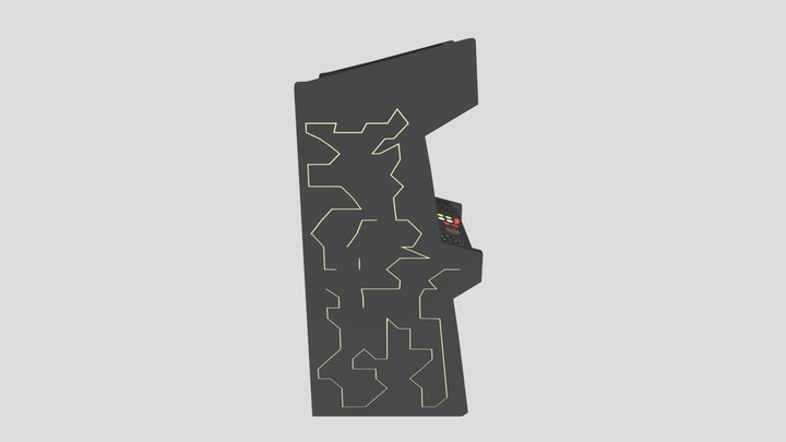 Arcade Machine 3D Model